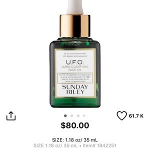 Sunday Riley UFO Facial Oil